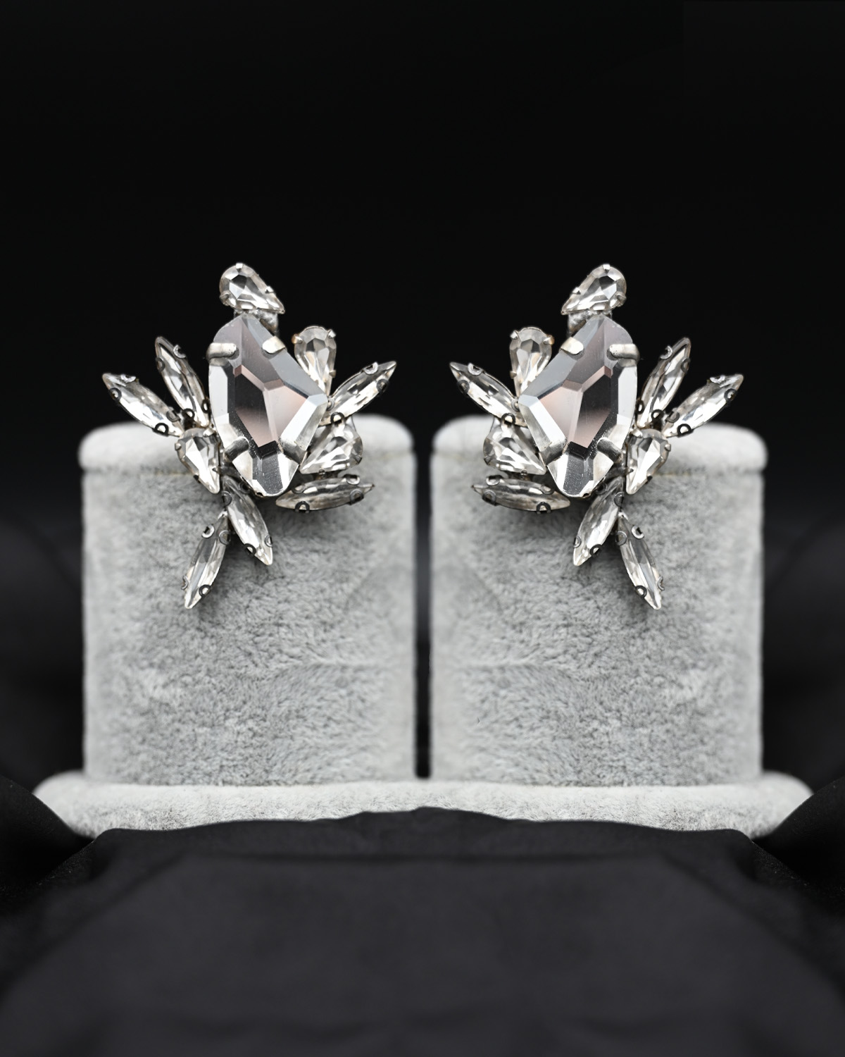 'Обеци за бал "Glamoratti" ръчна изработка'